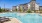 Pool with tanning decks